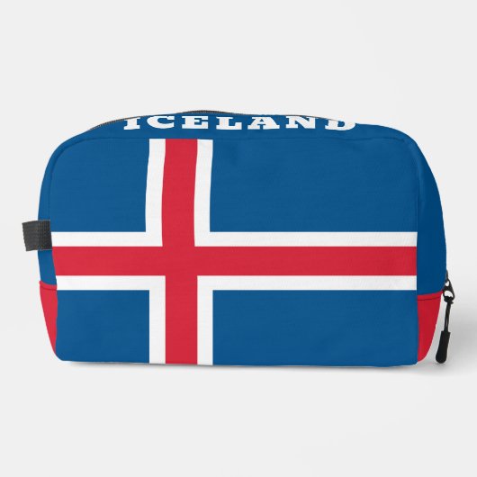 Individuelle Name Island Waschbeutel (Vorderseite)