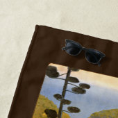 Individuelle Name Italienische Riviera Strandtuch (Beispiel)