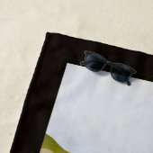 Individuelle Name Italienischer Seen Strandtuch (Beispiel)