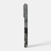 Individuelle Name Jagd Hund Rustikale Gelbe Labrad iPhone Hülle (Linke Seite)