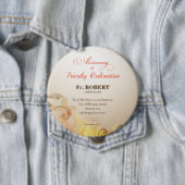 Individuelle Name & Jahr, 60. Priesterliche Ordina Button (Beispiel)