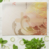 Individuelle Name & Jahr, 60. Priesterliche Ordina Geschirrtuch (Gefaltet)