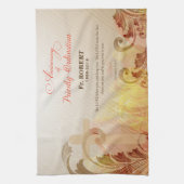 Individuelle Name & Jahr, 60. Priesterliche Ordina Geschirrtuch (Vertikal)