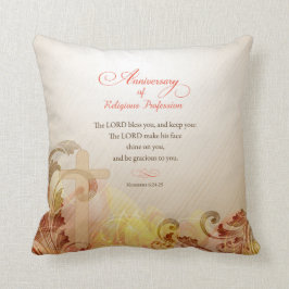 Individuelle Name & Jahr Nun, 60. Jahrestag Religi Kissen