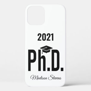 Individuelle Name, Jahr und Farbe Ph.D. Case-Mate iPhone Hülle