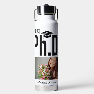 Individuelle Name, Jahr und Foto Trinkflasche