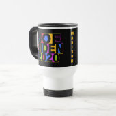 Individuelle Name JOE BIDEN 2020 Tasse (Vorderseite Links)