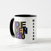 Individuelle Name JOE BIDEN 2020 Tasse (Vorderseite Links)