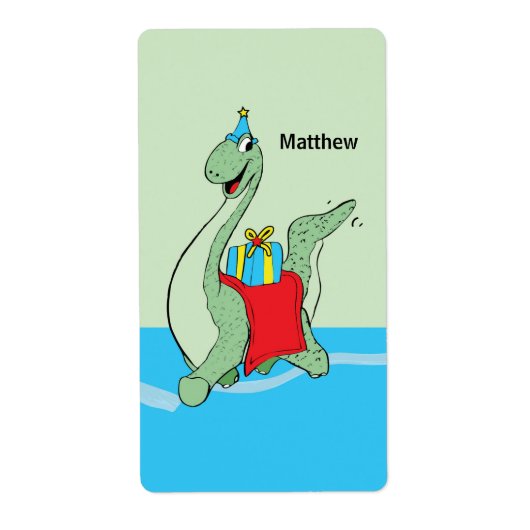 Individuelle Name, Junge, Geburtstag, Dinosaurier (Vorne)