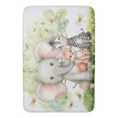 Individuelle Name Jungle Animals Dragonfly Badematte (Vorderseite Vertikal)