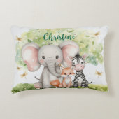 Individuelle Name Jungle Animals Dragonfly Dekokissen (Vorderseite)