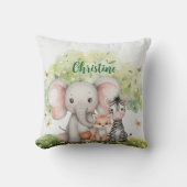 Individuelle Name Jungle Animals Dragonfly Kissen (Vorderseite)