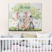 Individuelle Name Jungle Animals Dragonfly Wandteppich