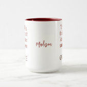 Individuelle Name Kaffee Sanity Tasse (Zentrum)