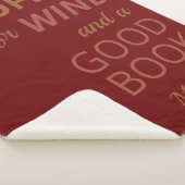 Individuelle Name KAFFEE / WEIN & GUTES BUCH Sherpadecke (3/4)