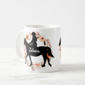 Individuelle Name  Kaffeepause Tasse (Vorderseite Links)