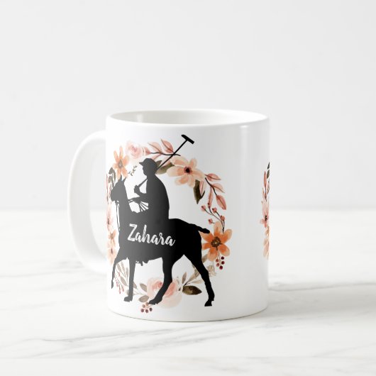 Individuelle Name Kaffeetasse (Vorderseite Links)