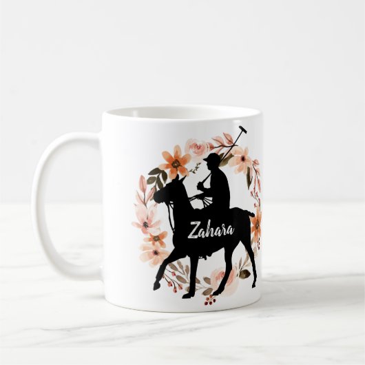 Individuelle Name Kaffeetasse (Links)