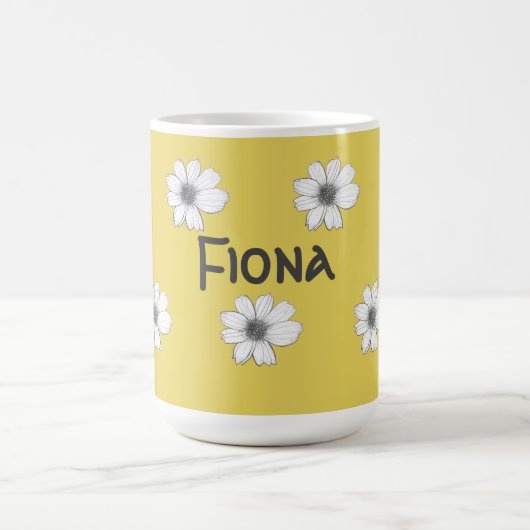 Individuelle Name Kaffeetasse (Mittel)