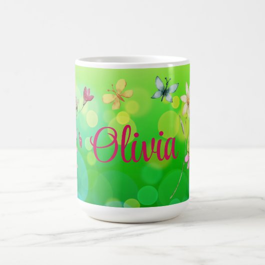 Individuelle Name Kaffeetasse (Mittel)