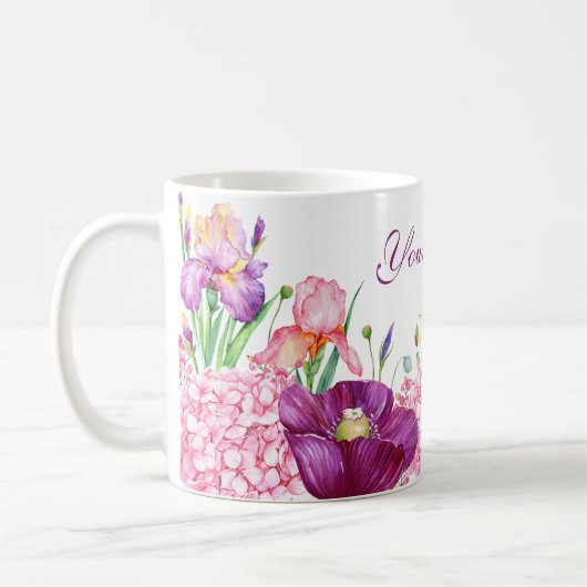 Individuelle Name Kaffeetasse (Links)