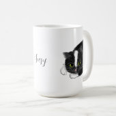 Individuelle Name Kaffeetasse (VorderseiteRechts)