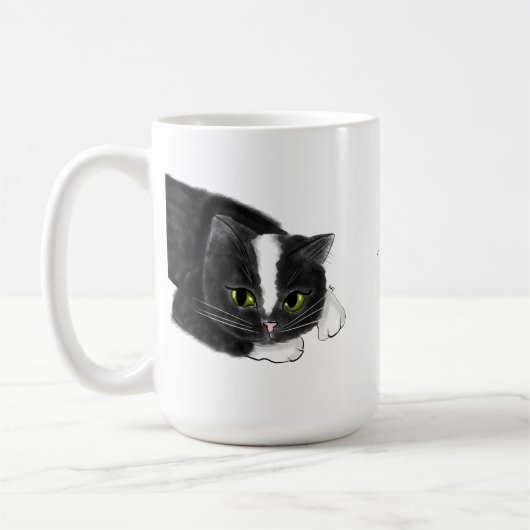 Individuelle Name Kaffeetasse (Links)