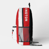 Individuelle Name Kanada Liebe Bedruckter Rucksack (Rechts)