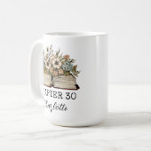 Individuelle Name Kapitel 30 Tasse Meilenstein Geb (Vorderseite Links)