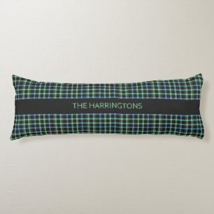 Individuelle Name Kariert / Tartan Muster Seitenschläferkissen