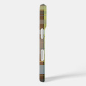 Individuelle Name Karo Tartan Black Blue Lilac Sti Case-Mate iPhone Hülle (Rückseite / Rechts)