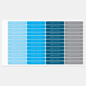 Individuelle Name kennzeichnet Kinderspielzeugschr Etiketten (Blatt)