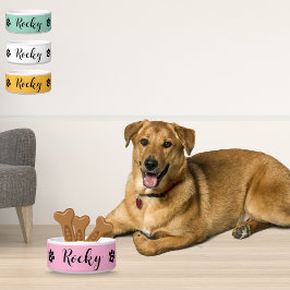 Individuelle Name Keramik Hundeschüssel - Personal Napf