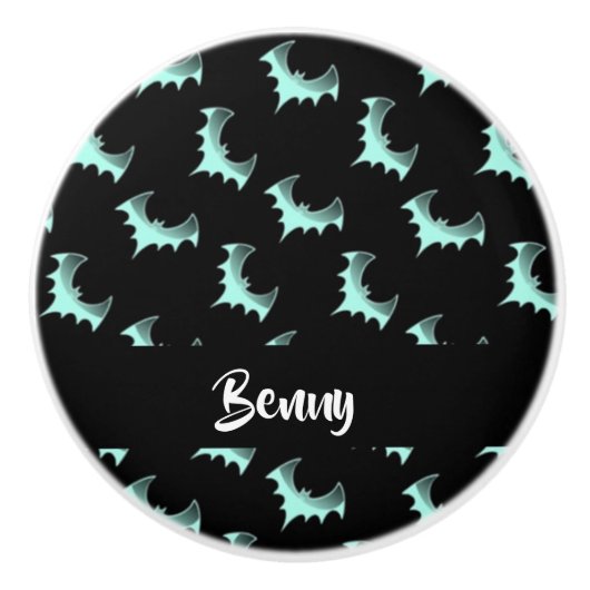 Individuelle Name Keramikknauf (Vorderseite)