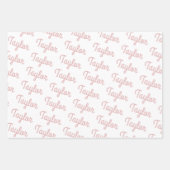 Individuelle Name Kids-Geschenk Geschenkpapier Set (Vorderseite 3)