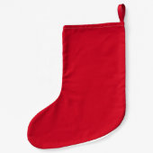 Individuelle Name-Kinderrottschuh trainiert niedli Kleiner Weihnachtsstrumpf (Rückseite)