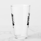 Individuelle Name King of Karaoke Glas (Links)