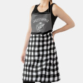 Individuelle Name King of the Gingham Grill Schürze (InSitu)