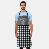 Individuelle Name King of the Gingham Grill Schürze (Getragen)
