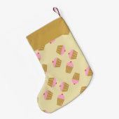 individuelle Name Kleiner Weihnachtsstrumpf (Rückseite (Hängend))