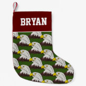 individuelle Name Kleiner Weihnachtsstrumpf (Vorderseite)