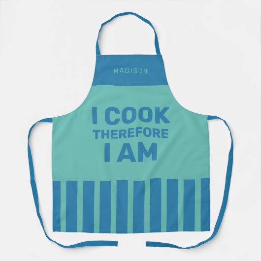 Individuelle Name Koch Schürze (Vorderseite)