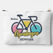 Individuelle Name Kopenhagen Dänemark Zubehörtasche (Rückseite)