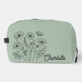 Individuelle Name Kosmetische Tasche - Geburtstags (Vorderseite)