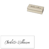 Individuelle Name-Krümmungssignatur Moderne Gummistempel (Stempel)