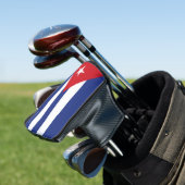 Individuelle Name-Kuba-Flagge Golf Headcover (In Situ)