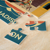 Individuelle Name Kubist Malaga Puzzle (Seite)