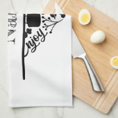 Individuelle Name Küchentücher Geschenk (Viertel Falte)