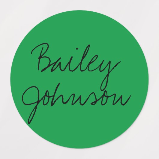 Individuelle Name Labels Etiketten (Design 1)