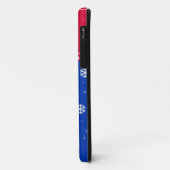 Individuelle Name ladybug blaue Schneeflocken rote Case-Mate iPhone Hülle (Hinten/Links)